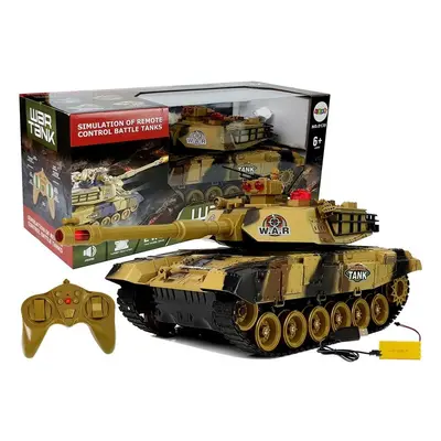 WAR R/C távirányító tank barna