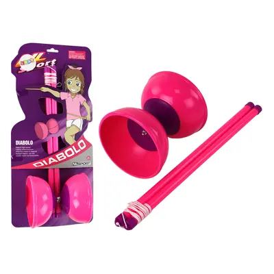 Ügyességi Játék Yo-Yo Juggling Diabolo Pink 13,5x11,5 cm