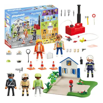 Playmobil My Figures mentőakció készlet 120 db