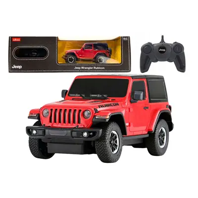 JEEP Wrangler JL Rubicon 1:24 távirányítós RC terepautó piros