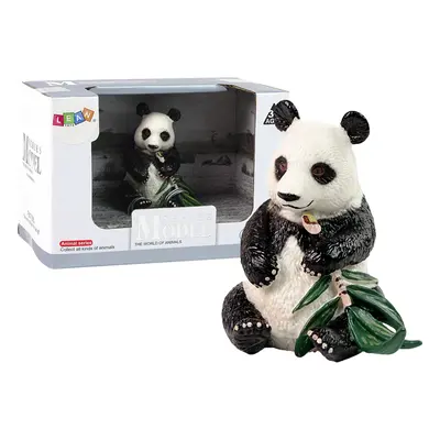 Panda figura bambusszal