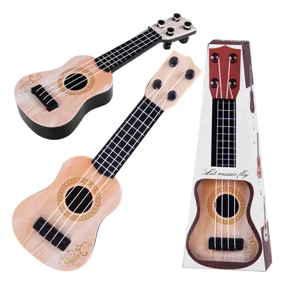 Gyermek minigitár ukulele 25 cm piros