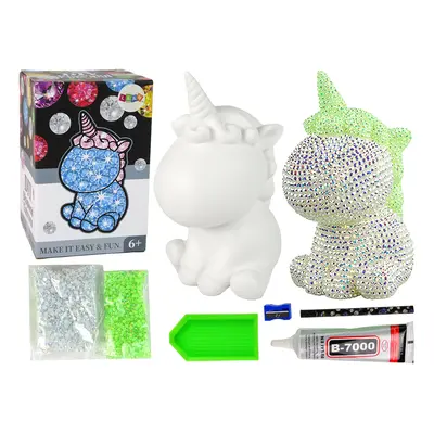 Kit Unicorn DIY Diamonds Crystals Green