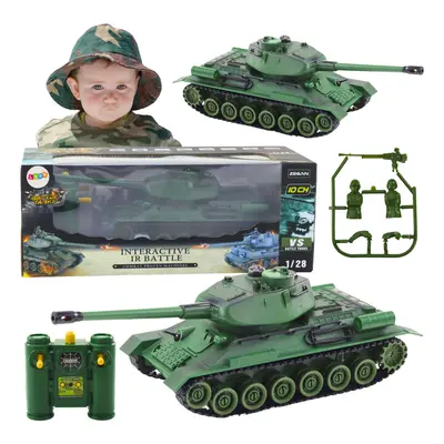 R/C Remote Control Military Tank 1:28 Green