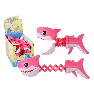 Toy Biting Fish Pink Shark Gun