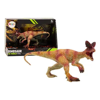 Gyűjthető figura dinoszaurusz Dilophosaurus piros 1 db