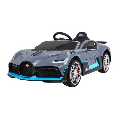 Gyerek elektromos kisautó Bugatti Divo fekete