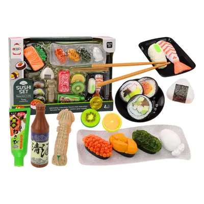 Sushi készlet gyerekeknek játék garnéla kiegészítőkkel 22 db