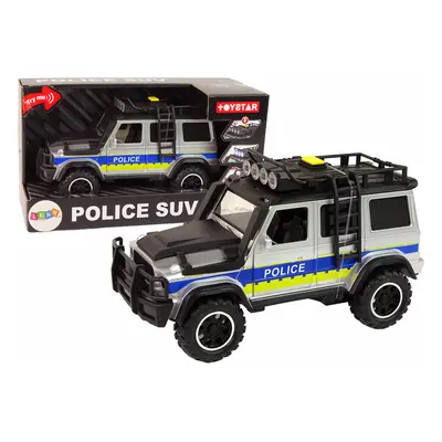 Elektromos játékautó - Off-Road Police 1:14 Friction Drive-val