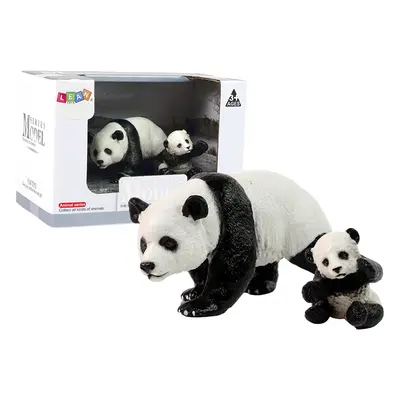 2 db panda figurát tartalmazó készlet