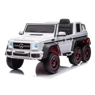 Elektromos kisautó Mercedes Benz G63 6x6 fehér