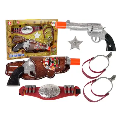 Cowboy készlet revolver és tartozékok