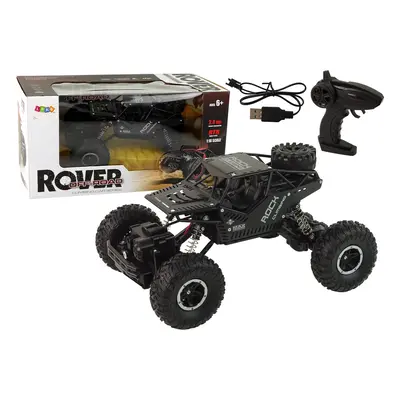 RC Rover elektromos játékautó 1:16 Fekete távirányító a vezérlőn