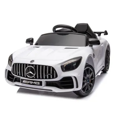 Mamido Gyermek elektromos autó Mercedes AMG GT R Pro fehér