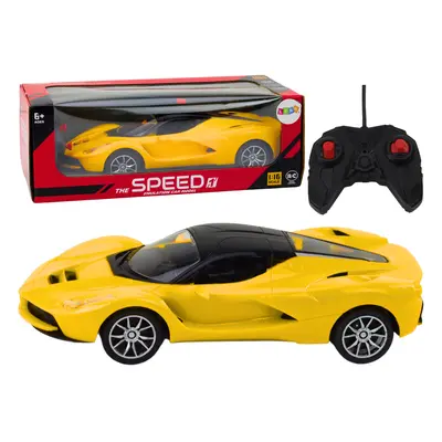 RC car 1:16 Sport sárga távirányítós modell