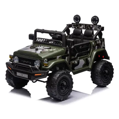 Elektromos kisautó Toyota FJ Cruiser 4x4 180W terepszínű