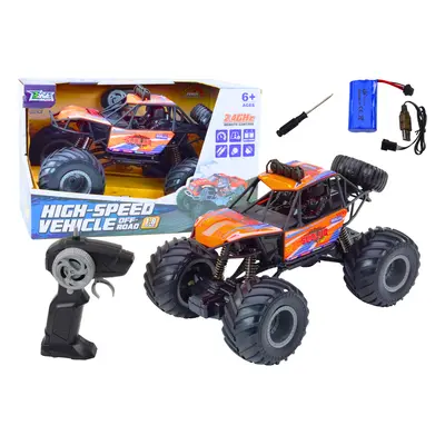 R/C 1:8 távirányító terepautó narancssárga