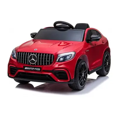 Mamido Gyermek elektromos autó Mercedes Benz GLC 63S 4x4 piros