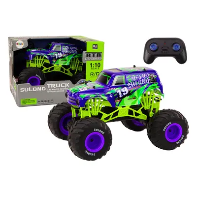 RC off-road autó 2.4G 1:10 Ghost lila