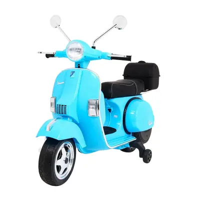 Gyermek elektromos robogó Vespa kék