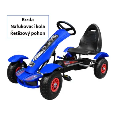 Gyermek gokart formula 01 kék