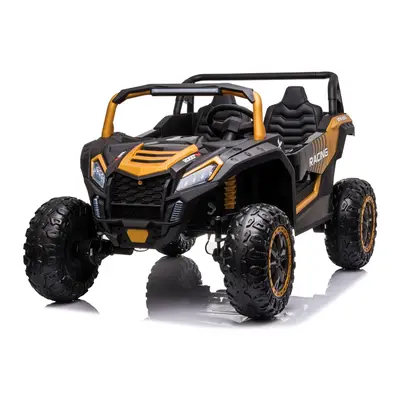 Elektromos kisautó Buggy UTV Erős 24V arany