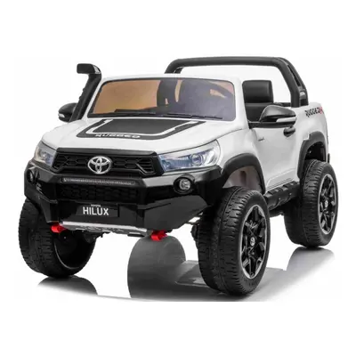 Gyermek elektromos kisautó Toyota Hilux 4x4 fehér