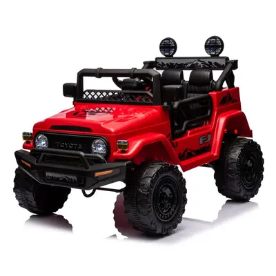 Elektromos kisautó Toyota FJ Cruiser 4x4 180W piros