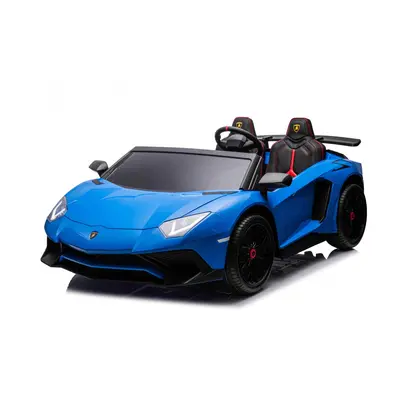 Gyermek elektromos kisautó Lamborghini Aventador SV kék