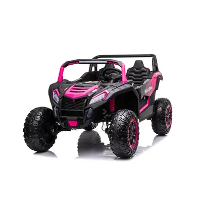 Elektromos kisautó Buggy UTV Strong 24V rózsaszín