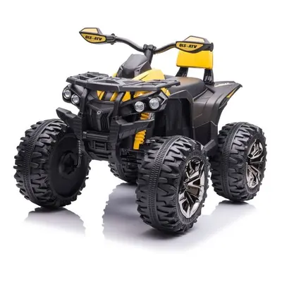 Gyermek elektromos négykerekű ATV Power 4x4 sárga