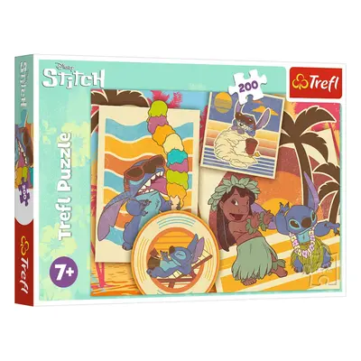 Rejtvény Lilo és Stitch zenei világa 200 darab Trefl