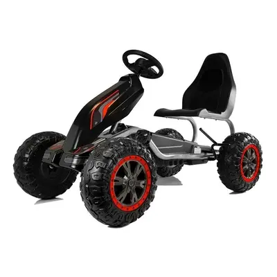 Gyerek gokart Monster Strong fekete