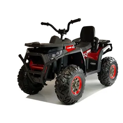 Gyermek elektromos quad XMX607 4x4 pirosra festve