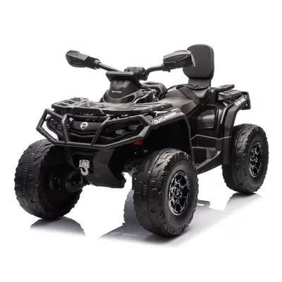 Gyermek elektromos quad Can-Am Outlander ATV 4x200W fekete