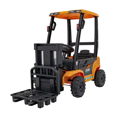 Gyermek elektromos targonca JCB sárga