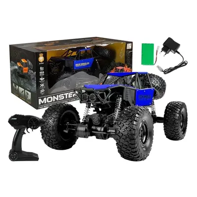 Távirányítós autó Monster truck R/C 1:8 kék