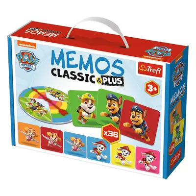 Memos Classic és Plus Paw Patrol játék