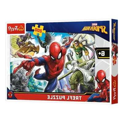 Rejtvény 200 darab Disney Marvel Spiderman Trefl 13235 Hősnek született