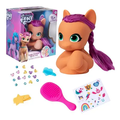 Hasbro My Little Pony Sunny Starscout fésülködő fej kiegészítőkkel