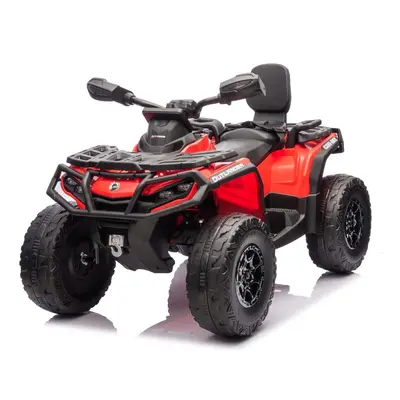 Gyermek elektromos quad Can-Am Outlander ATV 4x200W piros