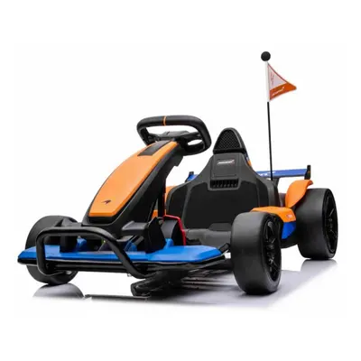 Gyermek elektromos gokart McLaren Drift narancssárga