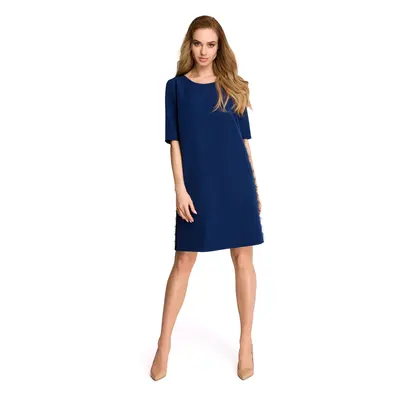 Stylove női ruha S107 Navy Blue