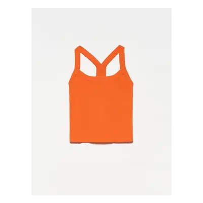 Dilvin Camisole - Orange - Regular fit