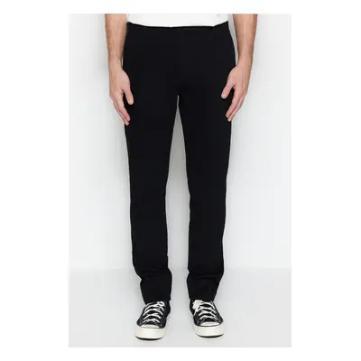 Trendyol Black Regular Fit Chino Trousers