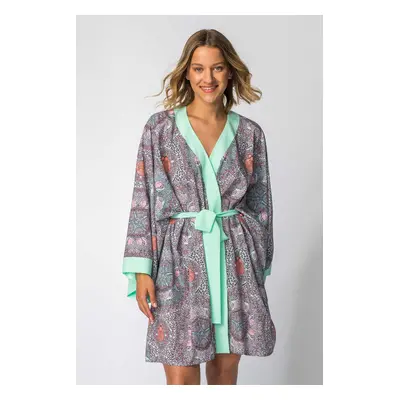 LaLupa Woman's Cover Up Kimono LA107