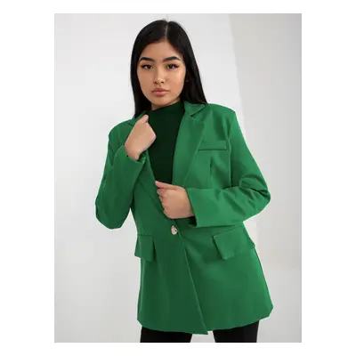 Women's green jacket Veracruz with lining