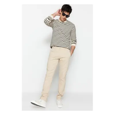 Trendyol Stone Regular Fit Chino Gabardine Trousers