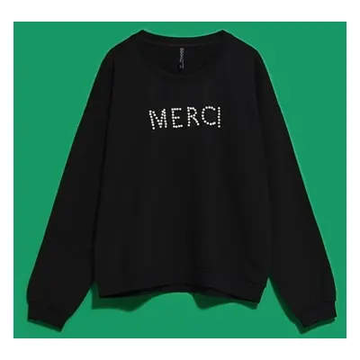 Sweatshirt with inscription