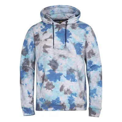 Men's tie-dye sweatshirt nax NAX ZENUR blue radiance